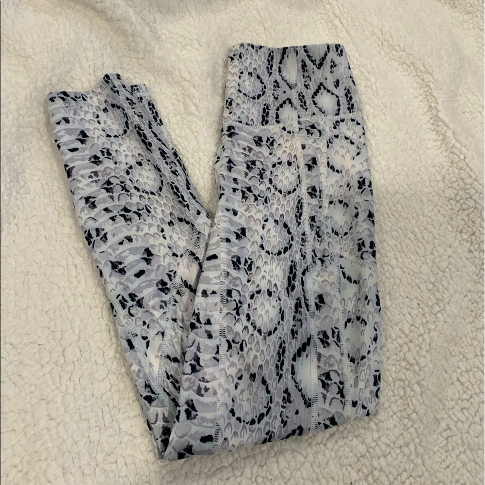 Til You Collapse Snake Print Leggings. Size xs.